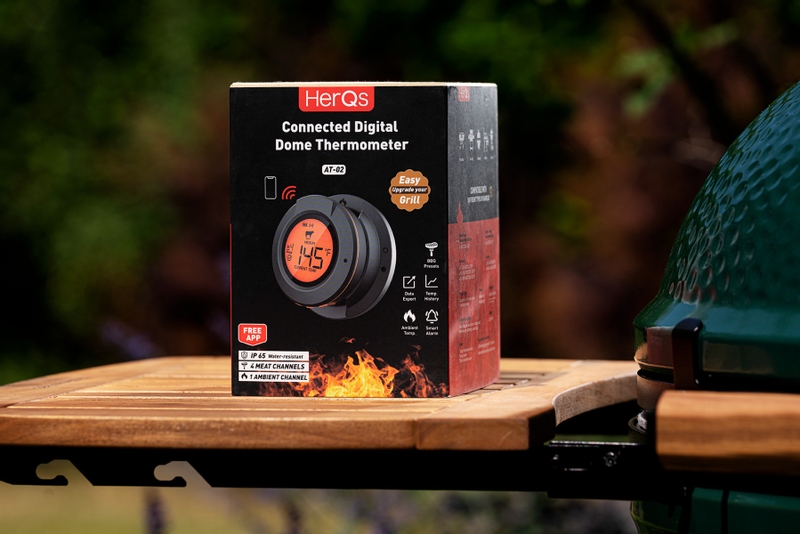 HerQs Dome bbq thermometer 