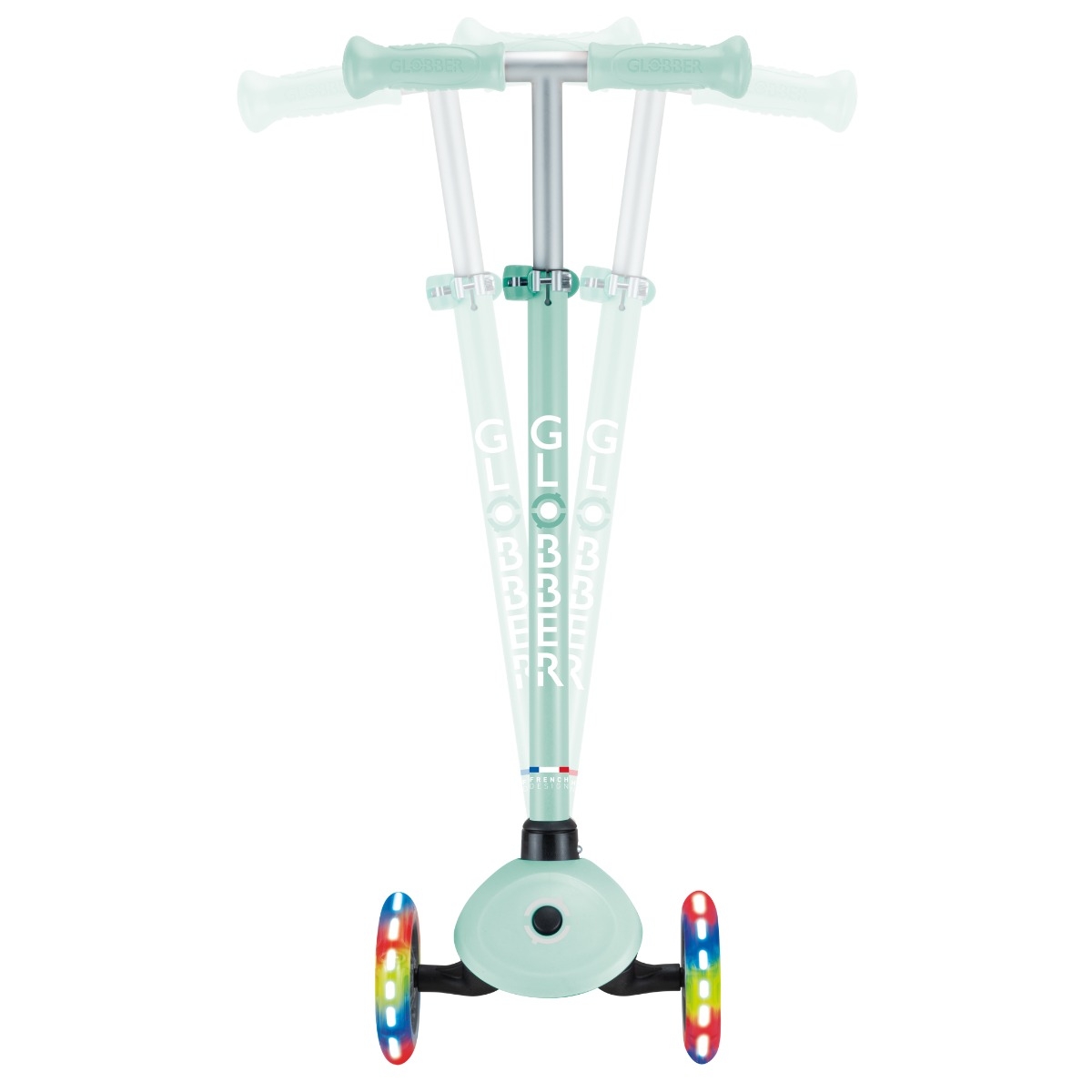 Globber Primo Lights step - Mint