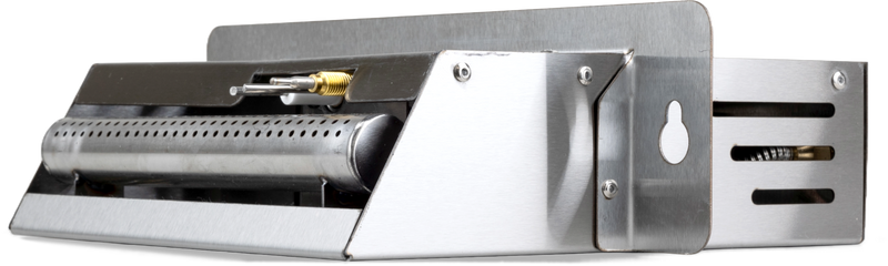 BASTE Hybride pizza oven buiten gas/pellets/houtskool/hout - RVS.