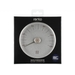 Rento aluminium thermometer rond - Zilver