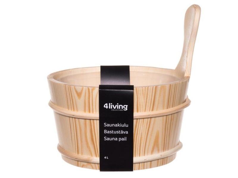 4Living sauna emmer - Vurenhout