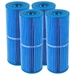 W'eau Spa filter type 6 - Antibacterieel (o.a. SC706-S of 40506M) - 4 stuks