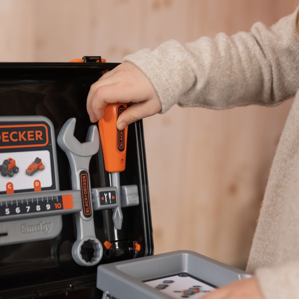 Smoby Black + Decker Bricolo Box speelgoed gereedschapskoffer