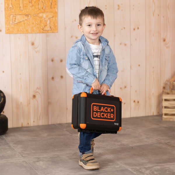 Smoby Black + Decker Bricolo Box speelgoed gereedschapskoffer