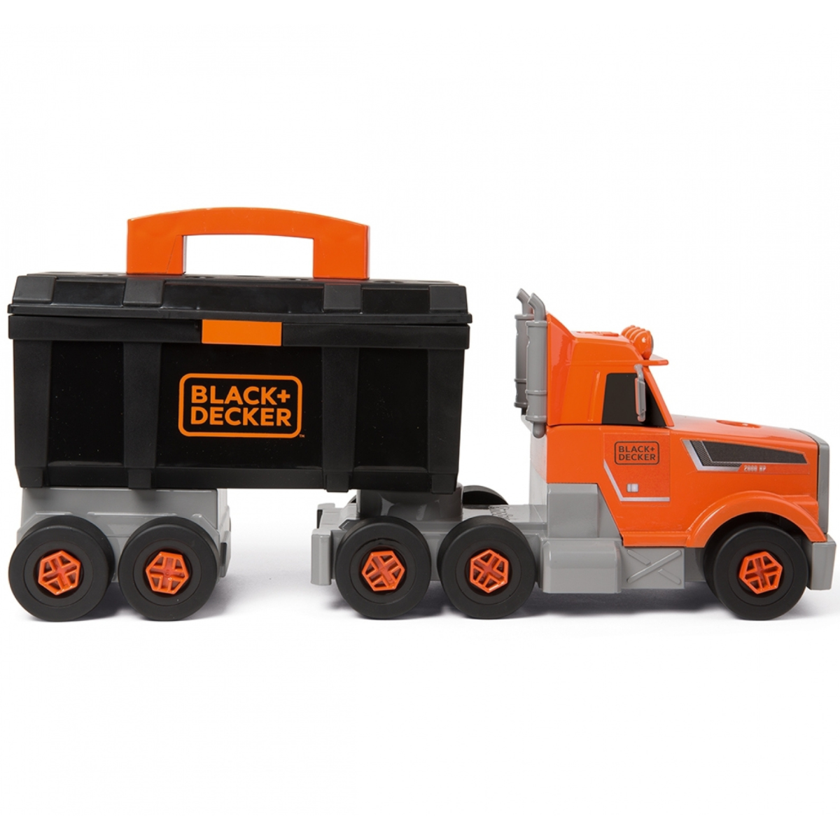 Smoby Black + Decker Bricolo gereedschapskist vrachtwagen