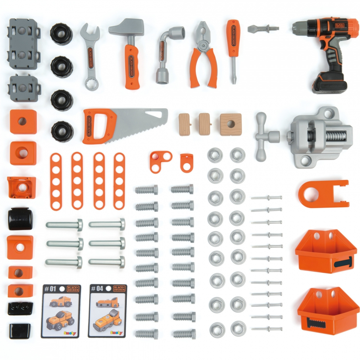 Smoby Black + Decker Bricolo Ultimate speelgoed werkbank