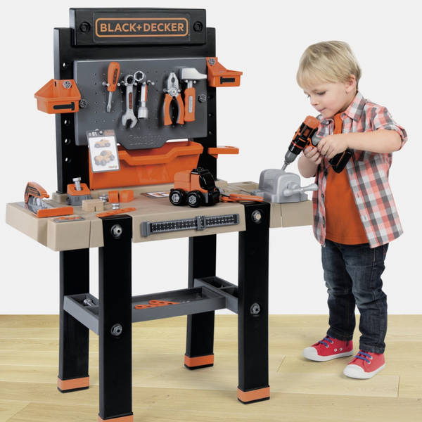 Smoby Black + Decker Bricolo Ultimate speelgoed werkbank