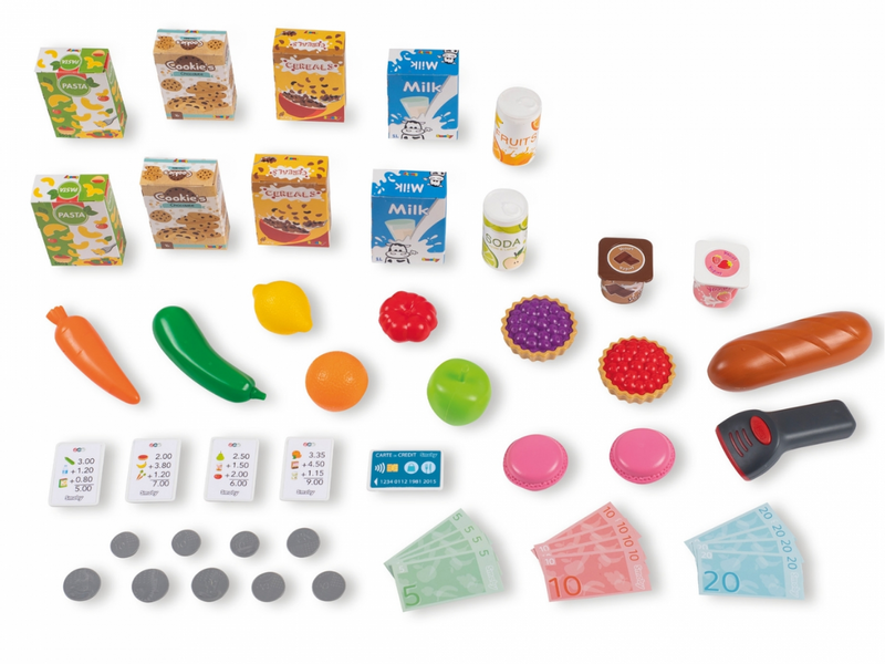 Smoby Maxi supermarkt met winkelwagentje