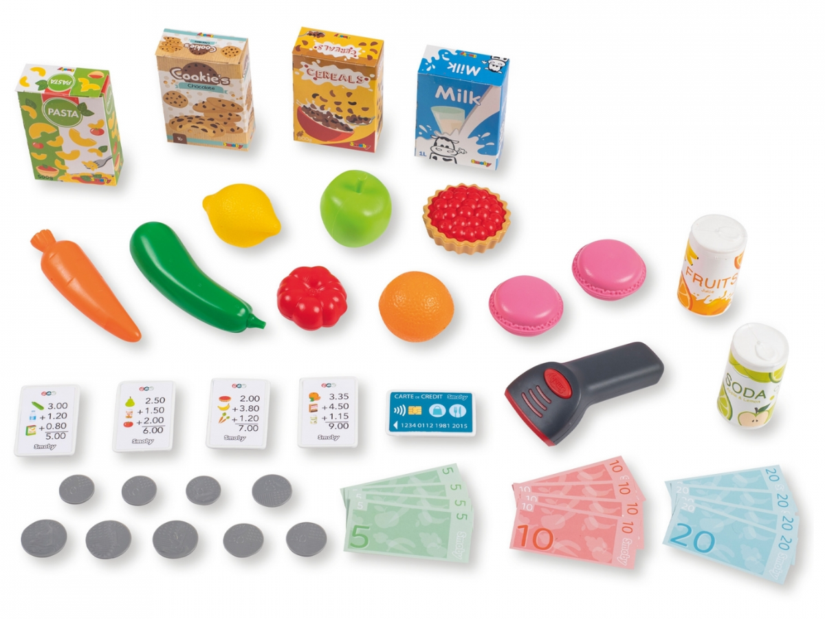 Smoby supermarkt met winkelwagentje