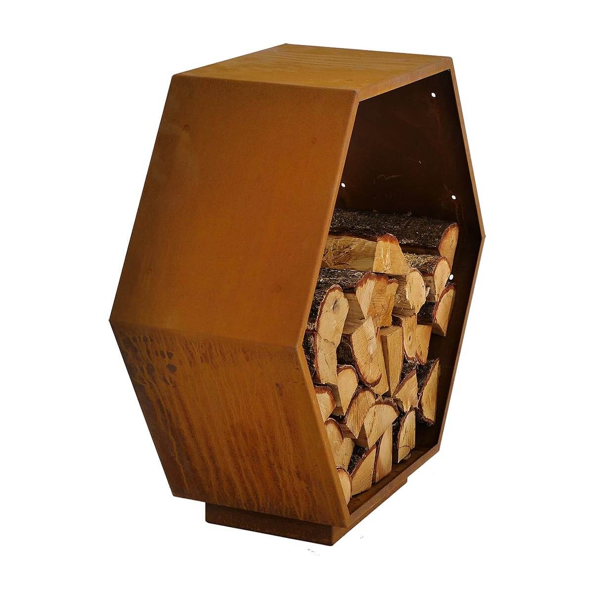 Toppy hottub houtopslag