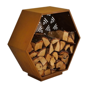 Toppy hottub houtopslag