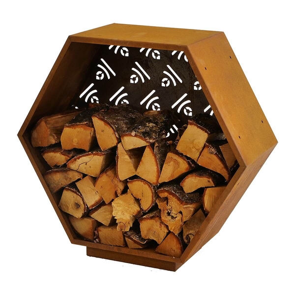 Toppy hottub houtopslag