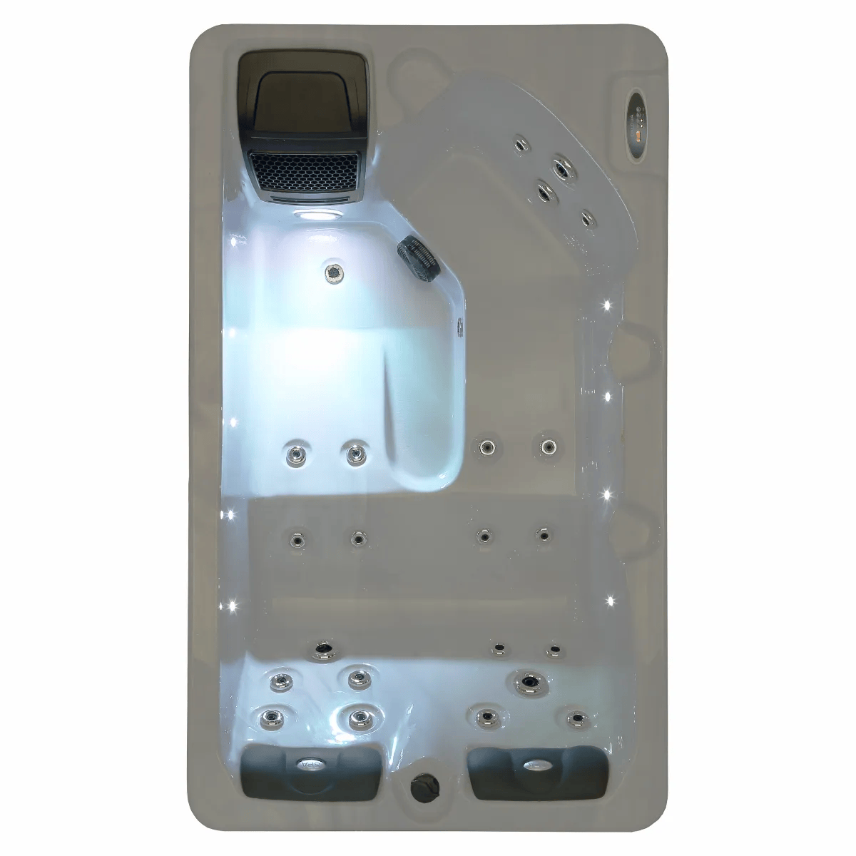 W’eau Hudson spa met warmtepomp - 3 persoons