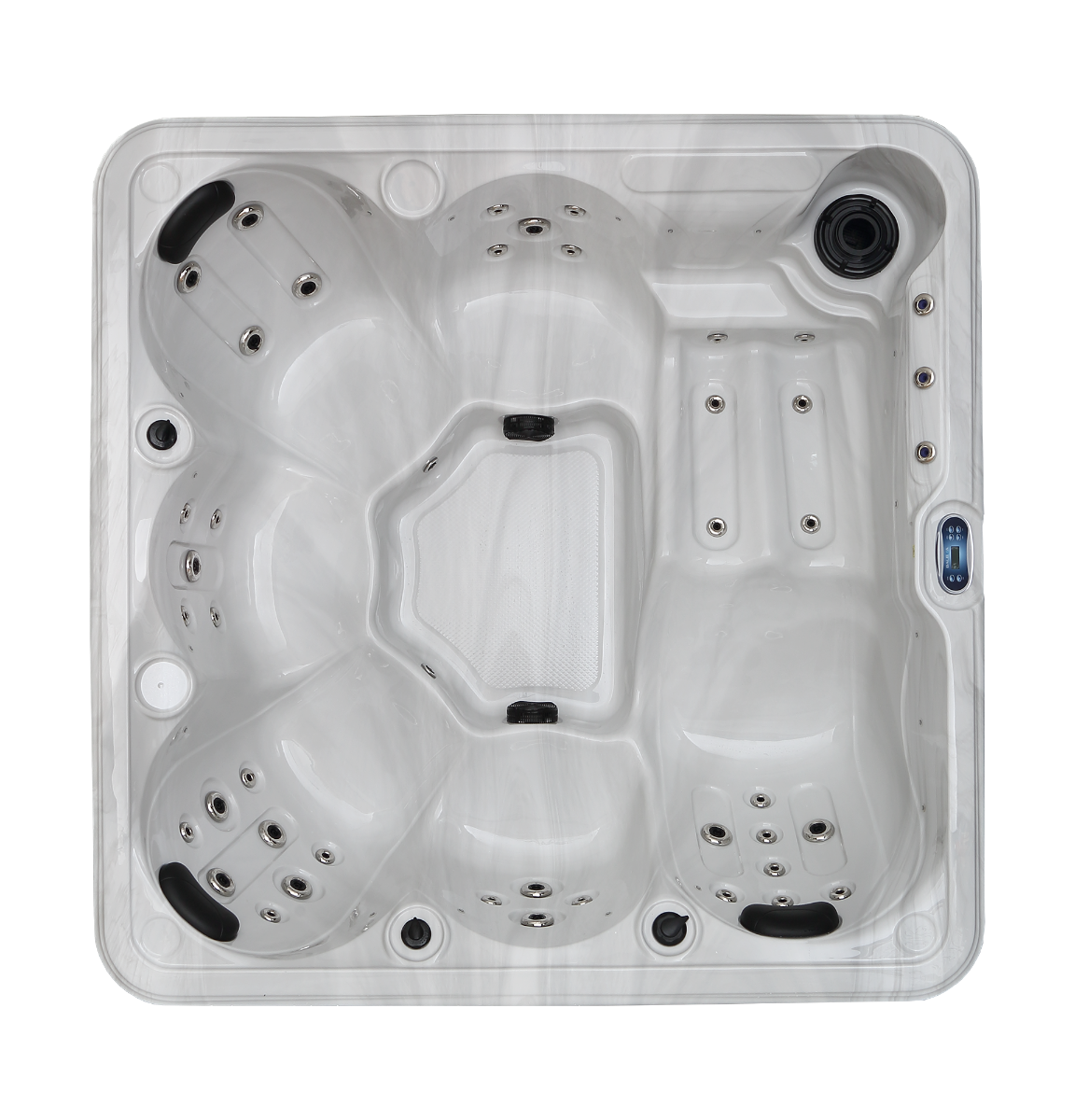 W'eau Lagune spa met warmtepomp - 6 persoons