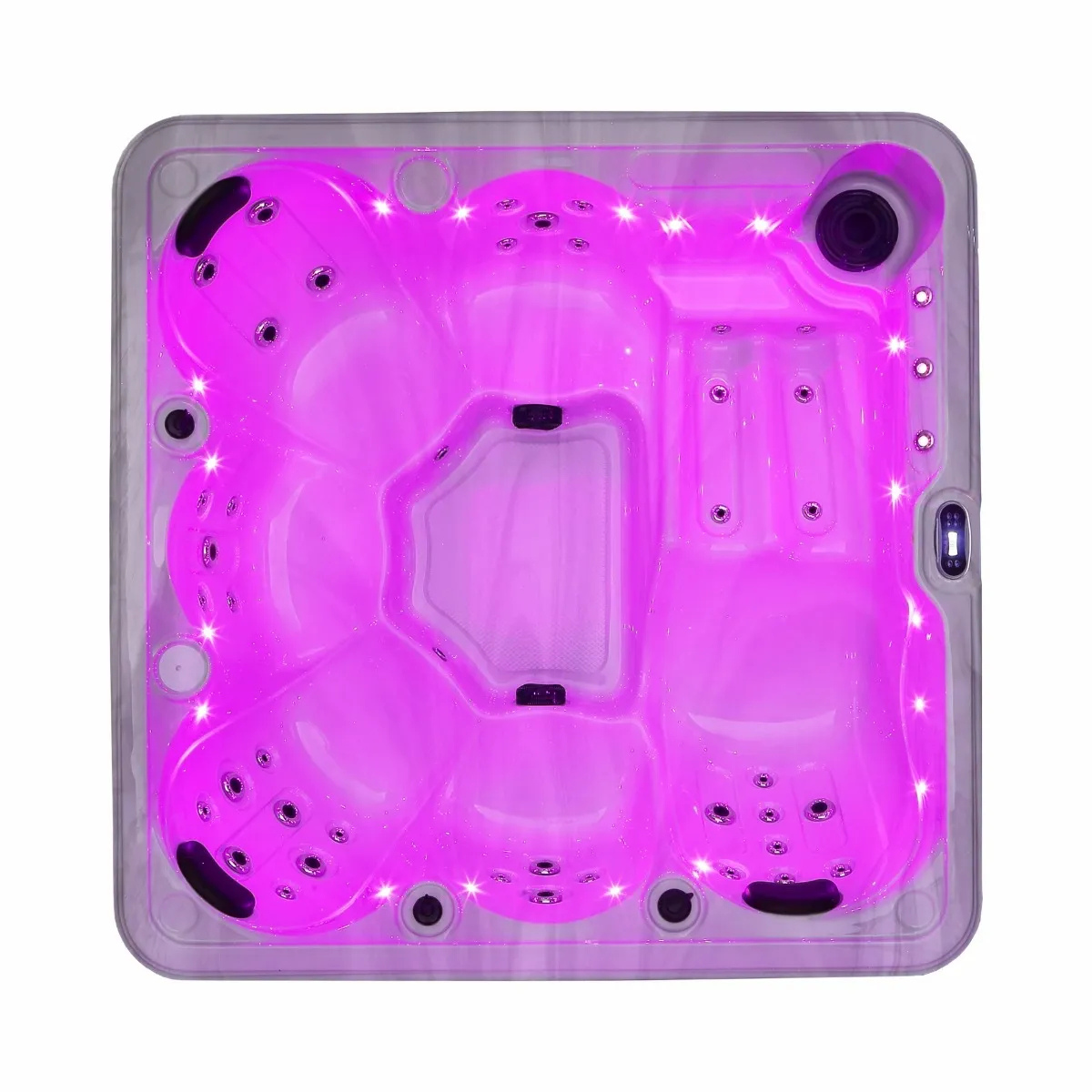 W’eau Lagune spa met warmtepomp - 6 persoons