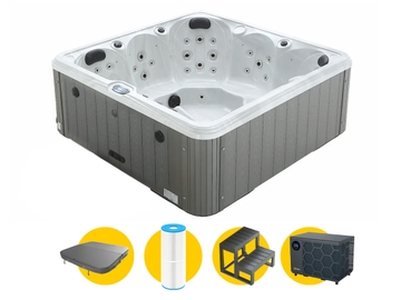 Toppy W'eau Lagune spa met warmtepomp - 6 persoons aanbieding