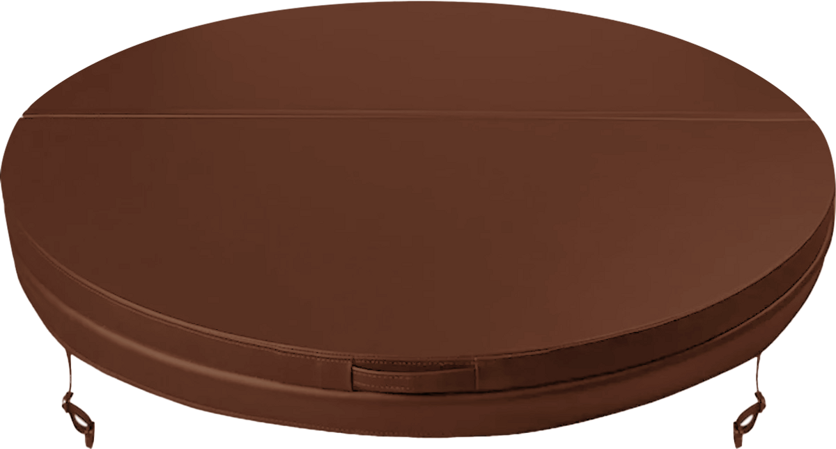 W'eau spa cover ø225 cm - Bruin