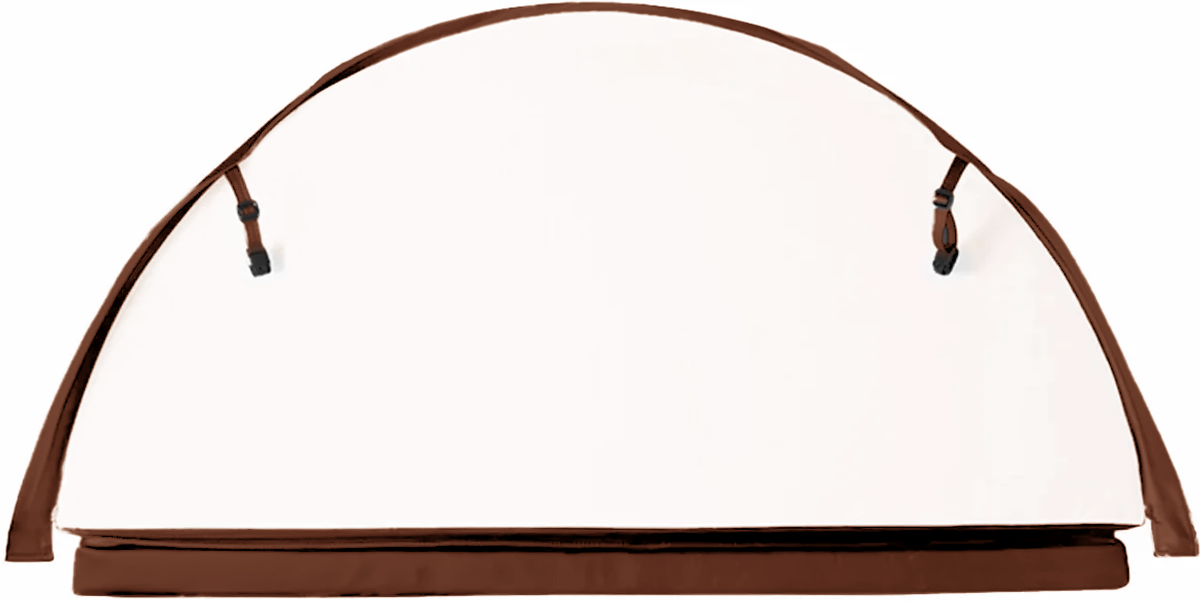 W'eau spa cover ø225 cm - Bruin