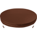 W'eau spa cover ø225 cm - Bruin