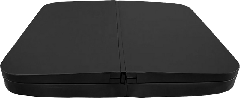 W'eau spa cover 210 x 210 cm - Zwart - Radius 18 cm