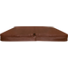 W'eau spa cover 215 x 215 cm - Bruin - Radius 18 cm