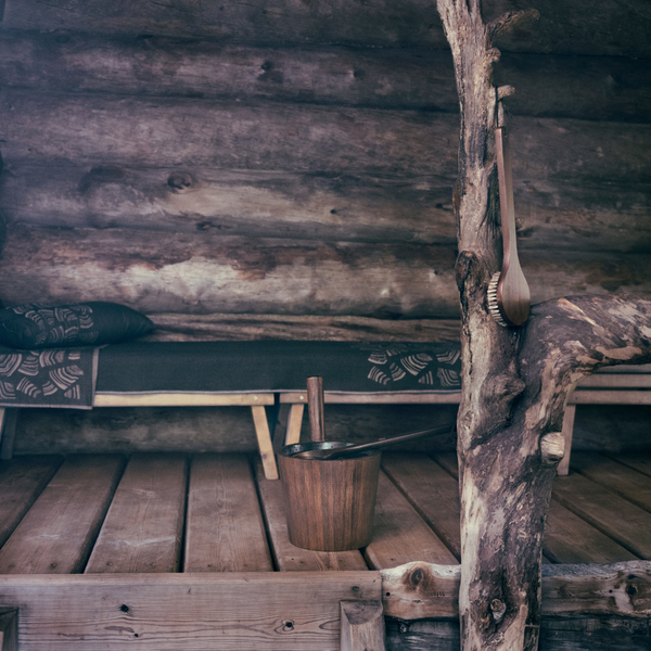 Rento Pino saunakussen - Zwart