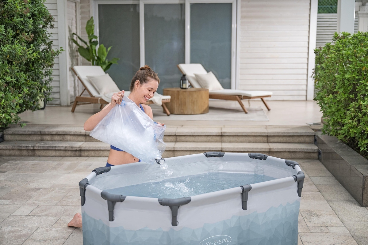 Lay Z Spa frame ijsbad - Ovaal