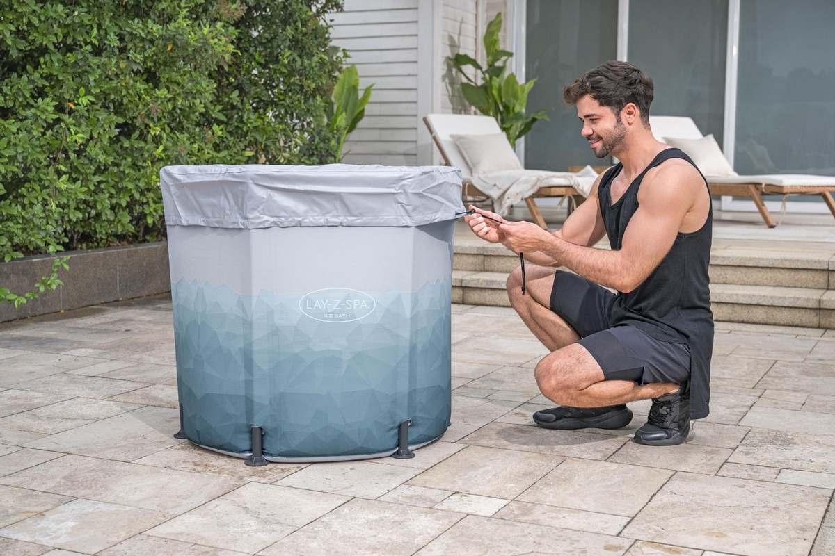Lay Z Spa frame ijsbad - Rond