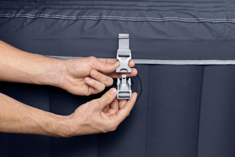 Lay-Z Spa Miami EnergySense Airjet opblaasbare spa - 4 persoons