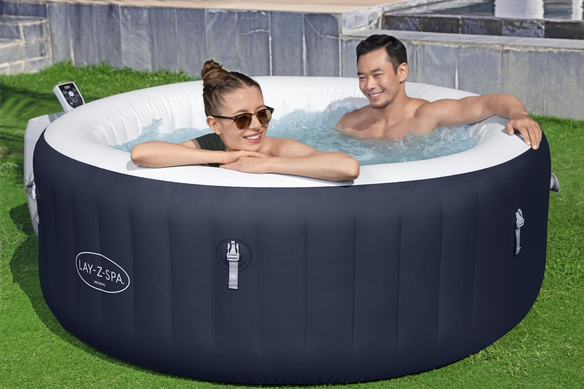Lay-Z Spa Miami EnergySense Airjet opblaasbare spa - 4 persoons