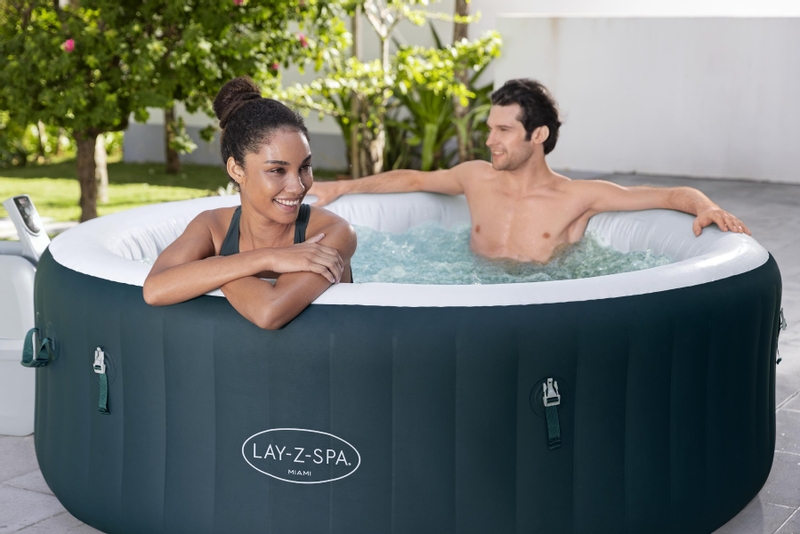 Lay-Z Spa Miami EnergySense Airjet opblaasbare spa - 6 persoons