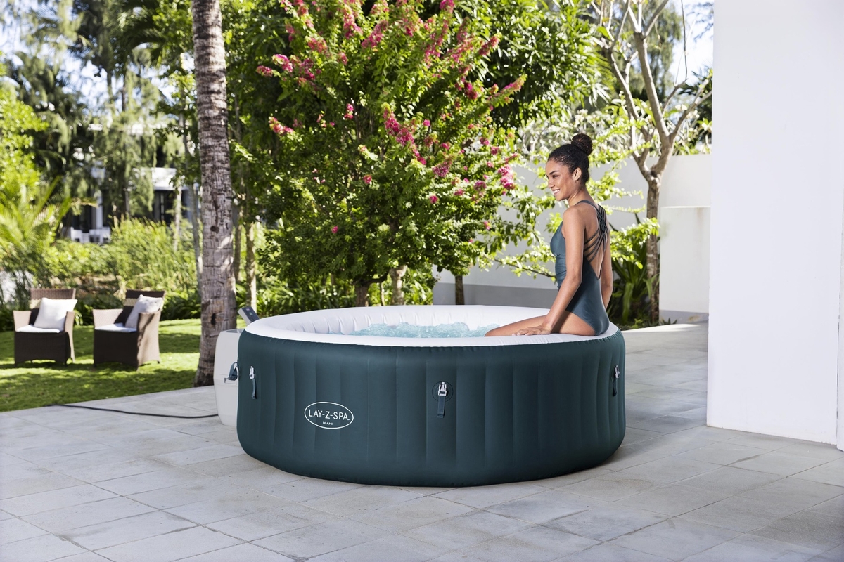 Lay-Z Spa Miami EnergySense Airjet opblaasbare spa - 6 persoons