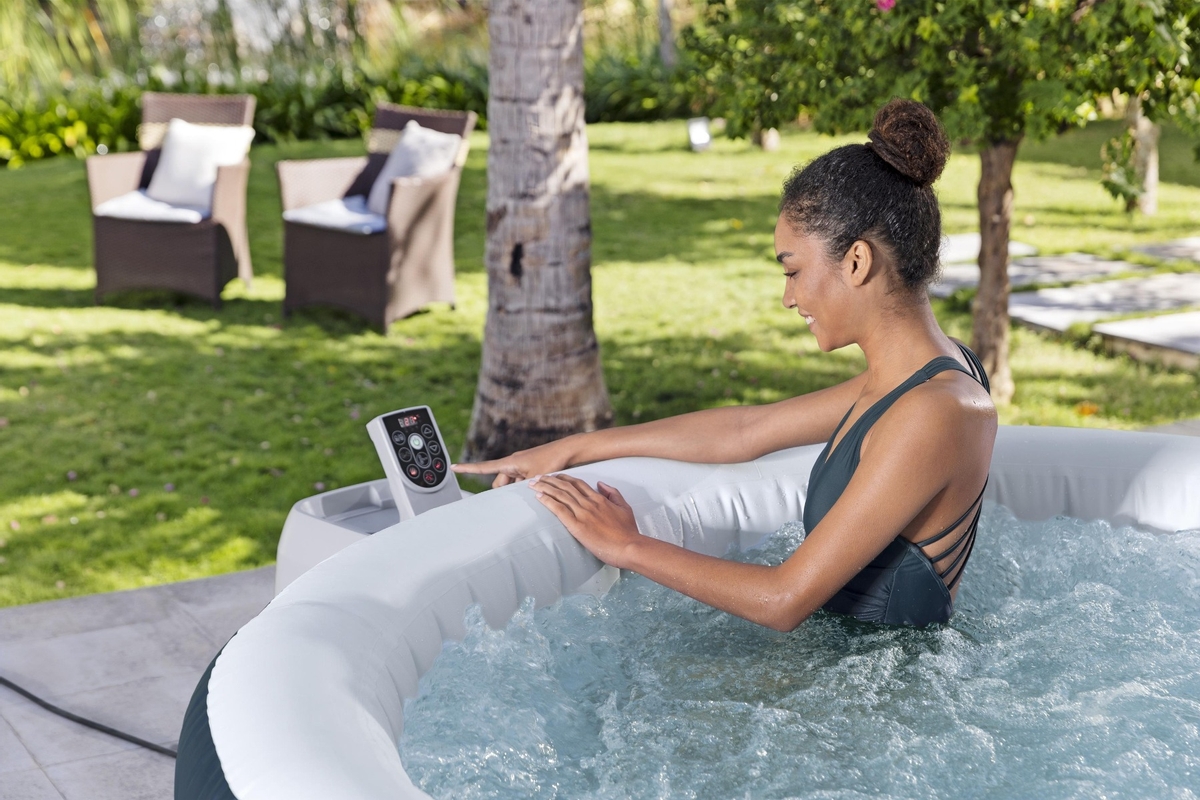 Lay-Z Spa Miami EnergySense Airjet opblaasbare spa - 6 persoons