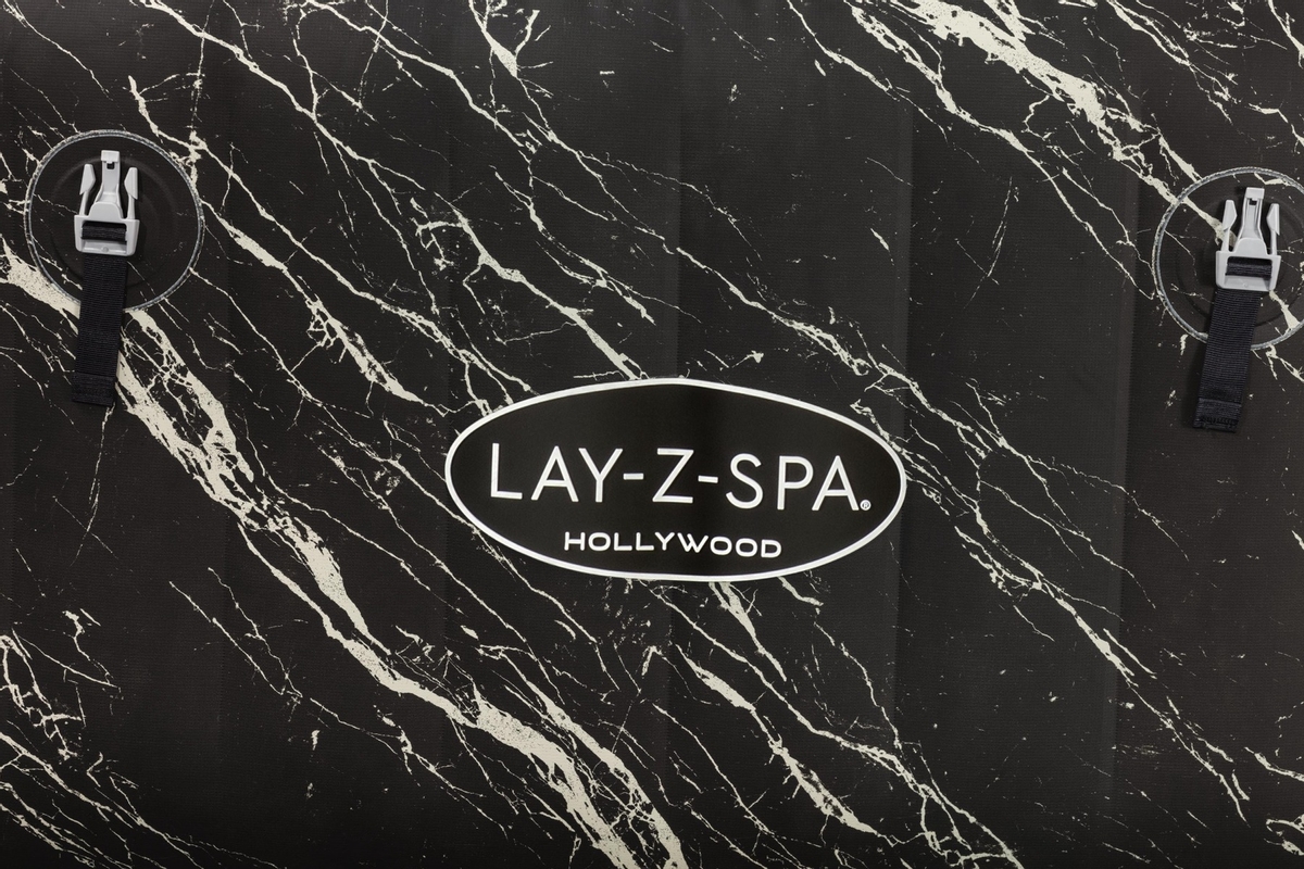 Lay-Z Spa Hollywood Airjet opblaasbare spa - Vierkant -  6 persoons