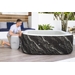 Lay-Z Spa Hollywood Airjet opblaasbare spa - Vierkant -  6 persoons