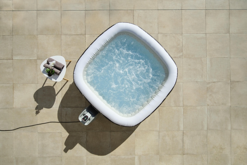 Lay-Z Spa Hollywood Airjet opblaasbare spa - Vierkant - 6 persoons