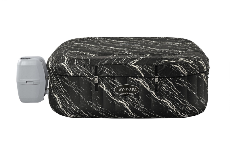 Lay-Z Spa Hollywood Airjet opblaasbare spa - Vierkant -  6 persoons