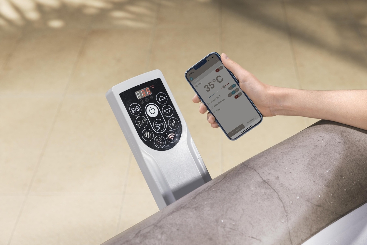 Lay-Z Spa Rome EnergySense Airjet opblaasbare spa - 6 persoons