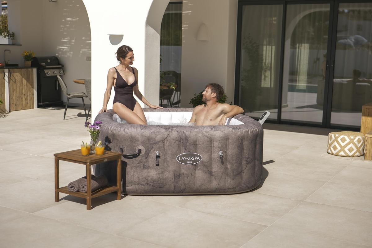 Lay-Z Spa Rome EnergySense Airjet opblaasbare spa - 6 persoons
