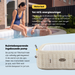 Lay-Z Spa Rome EnergySense Airjet opblaasbare spa - 7 persoons