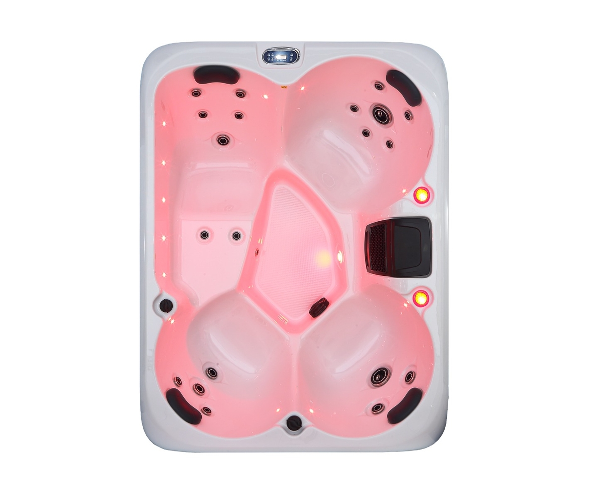 W'eau Como spa met warmtepomp - 4 persoons