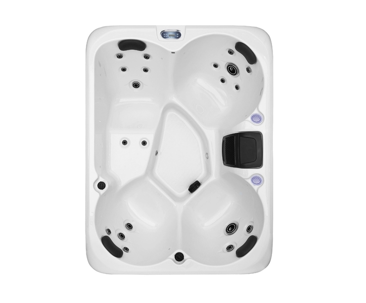 W'eau Como spa met warmtepomp - 4 persoons