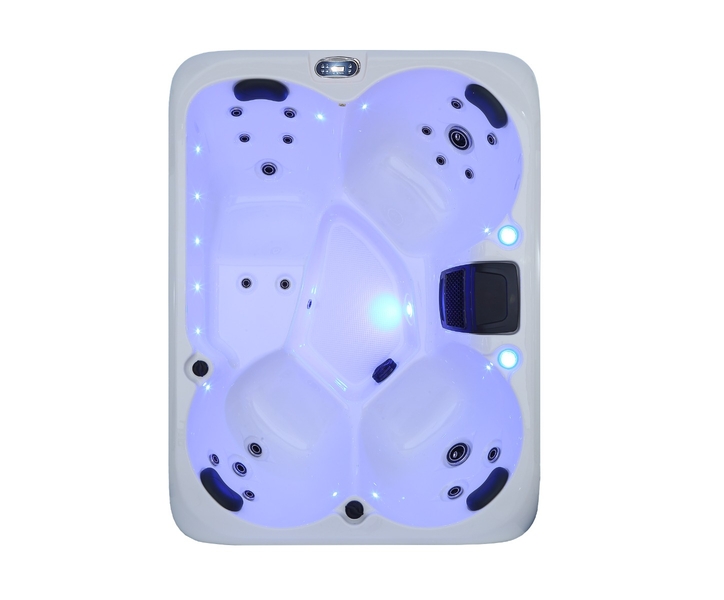 W'eau Como spa met warmtepomp - 4 persoons