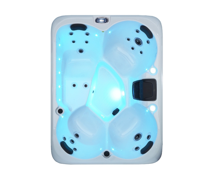 W'eau Como spa met warmtepomp - 4 persoons