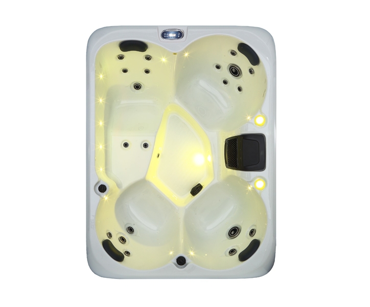 W'eau Como spa met warmtepomp - 4 persoons