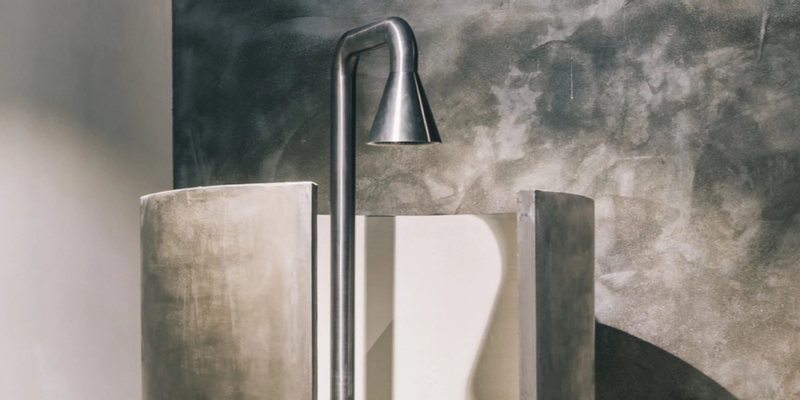 JEE-O Cone 01 buitendouche - Gun metal