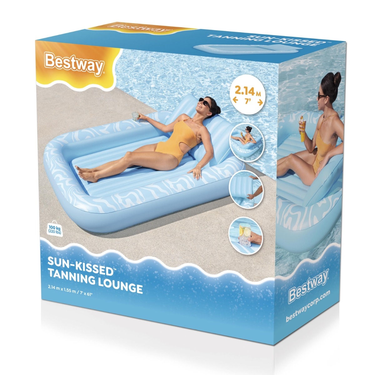Bestway Sun-Kissed tanning lounge