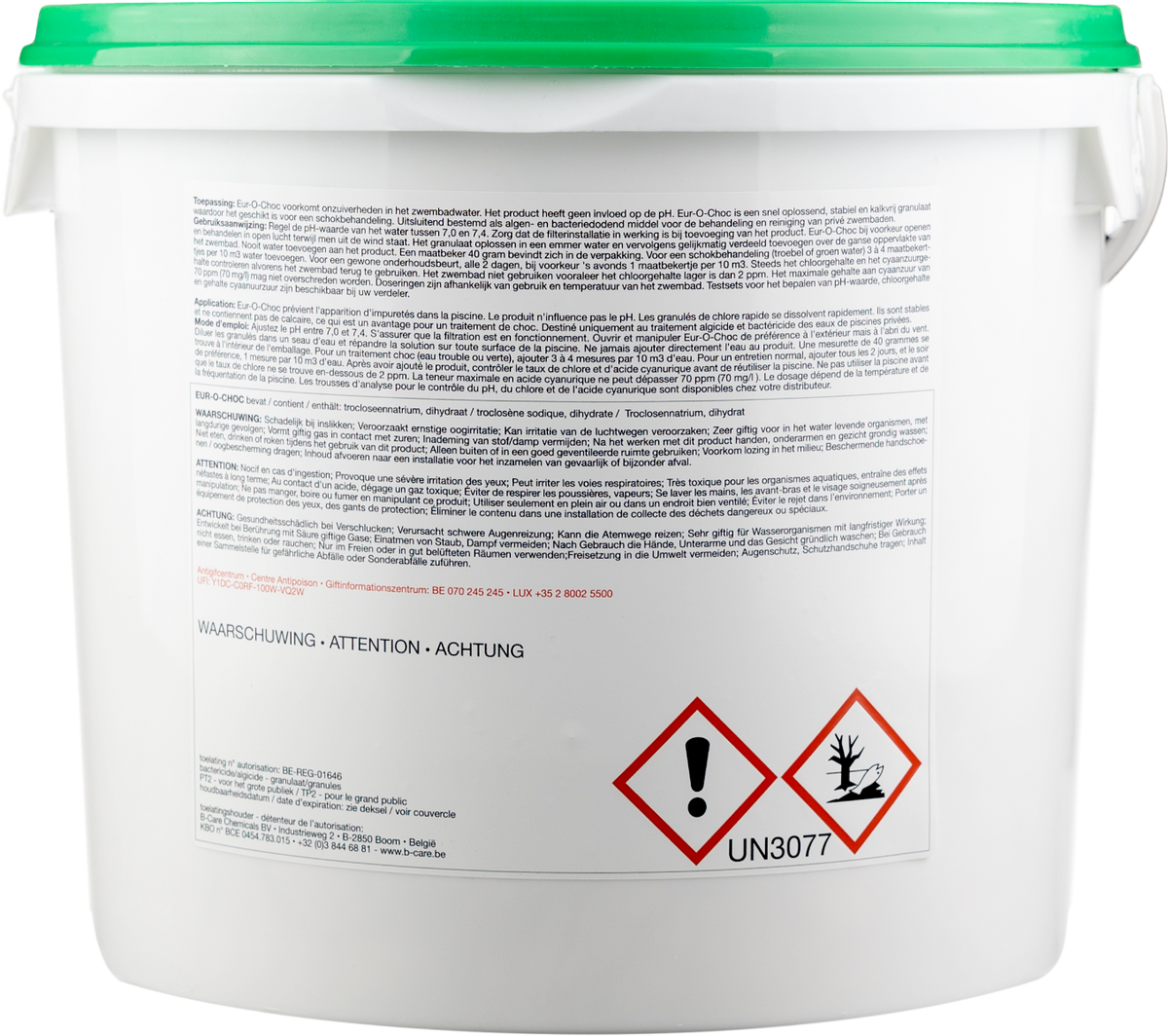 W'eau Chloorgranulaat - 5 kg