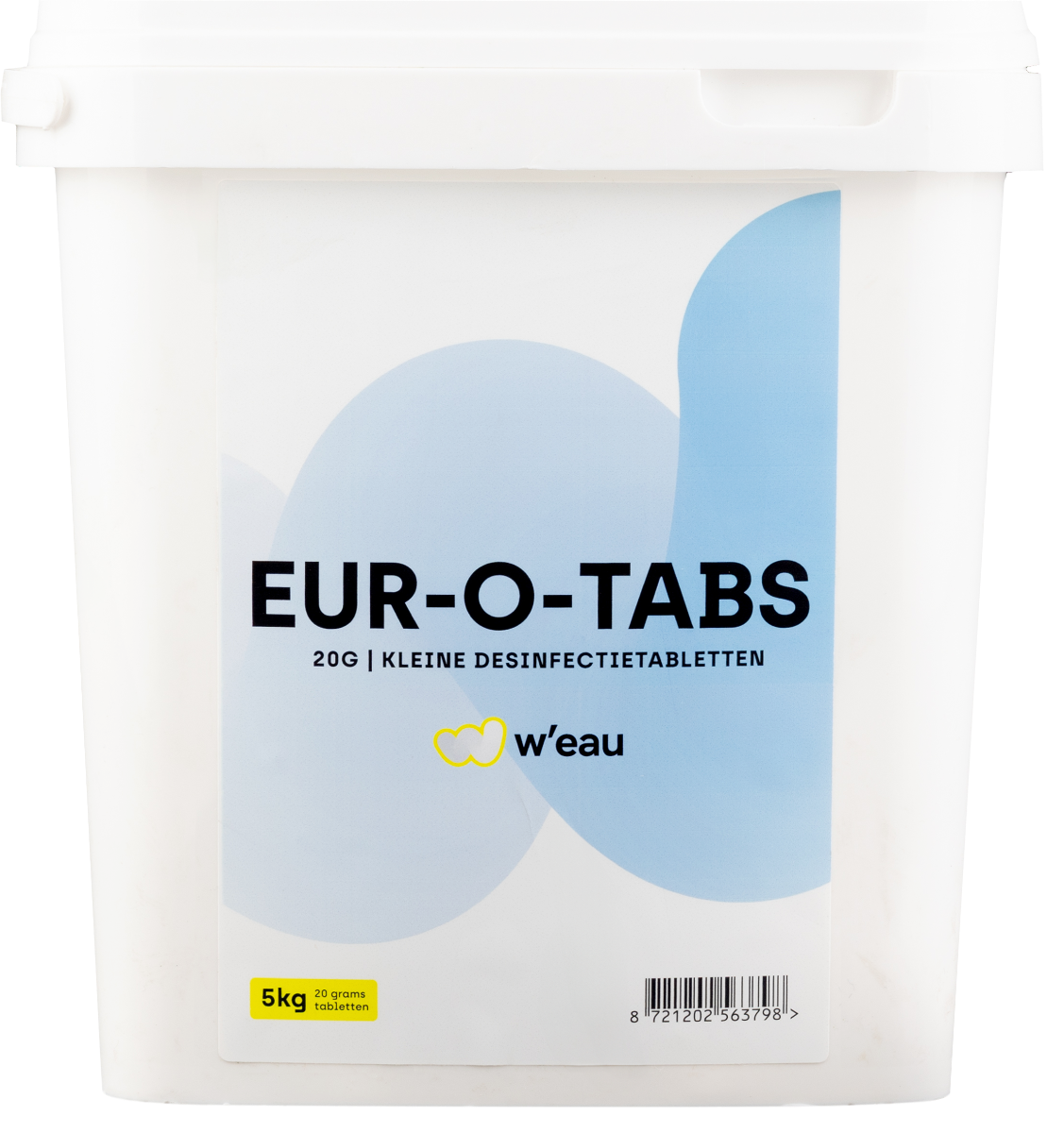 W'eau kleine chloortabletten 20 grams - 5 kg