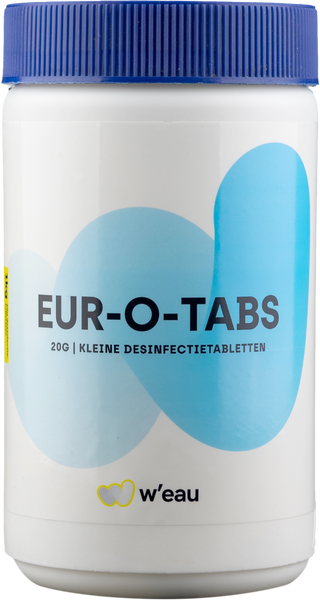 W'eau grote chloortabletten 200 grams - 1 kg
